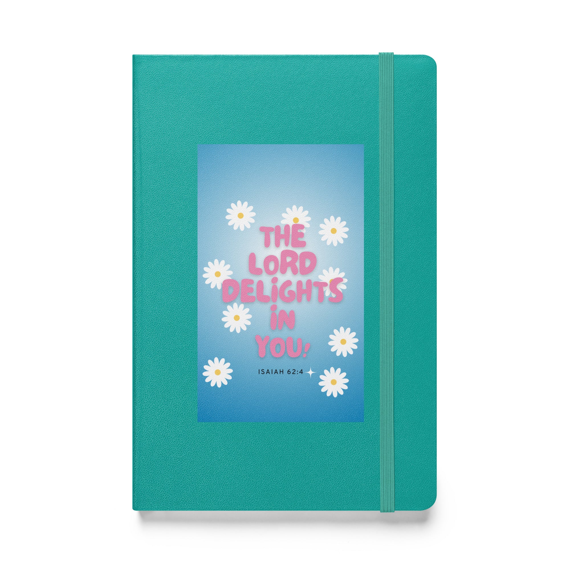 Hardcover bound notebook - Isaiah 62:4