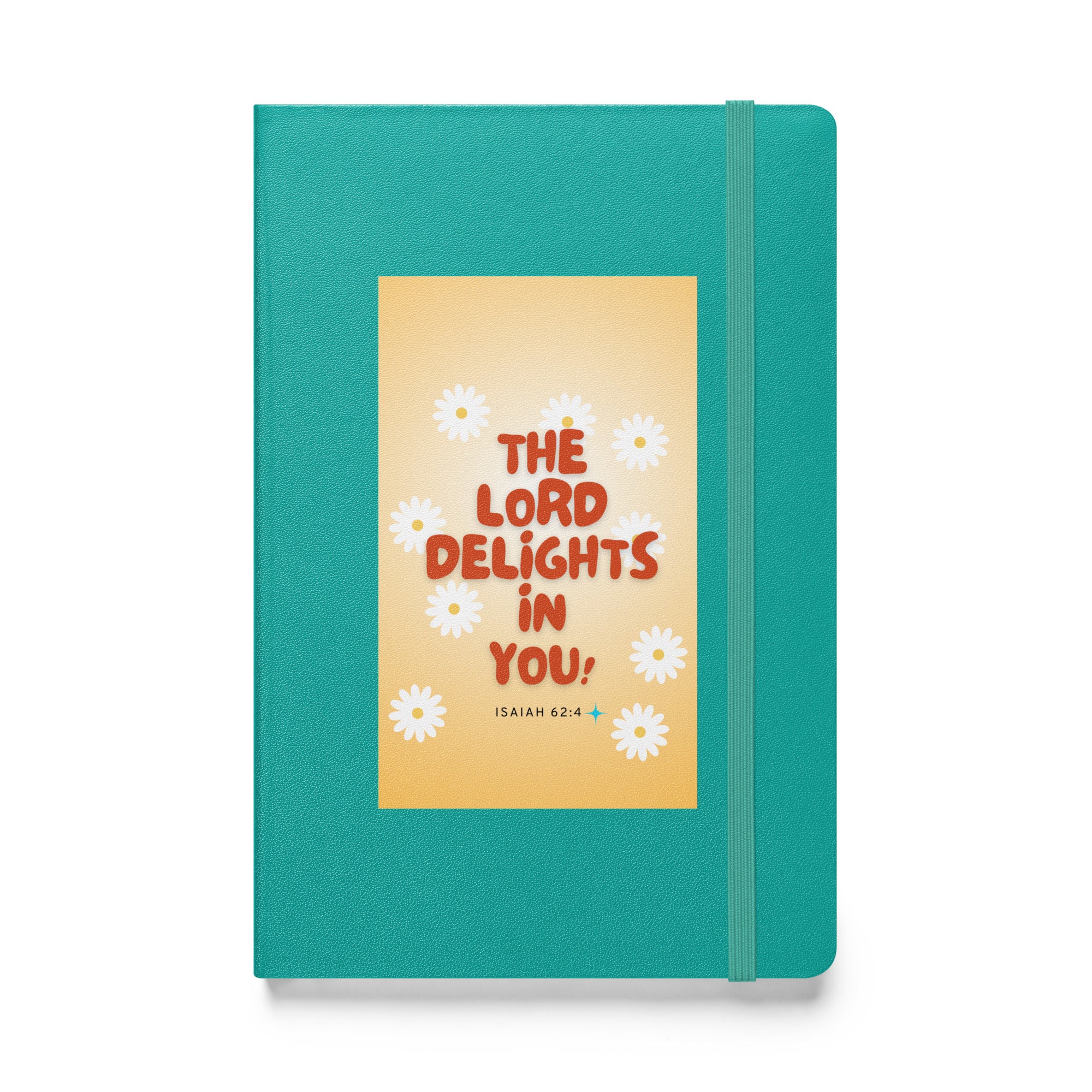 Hardcover bound notebook - Isaiah 62:4