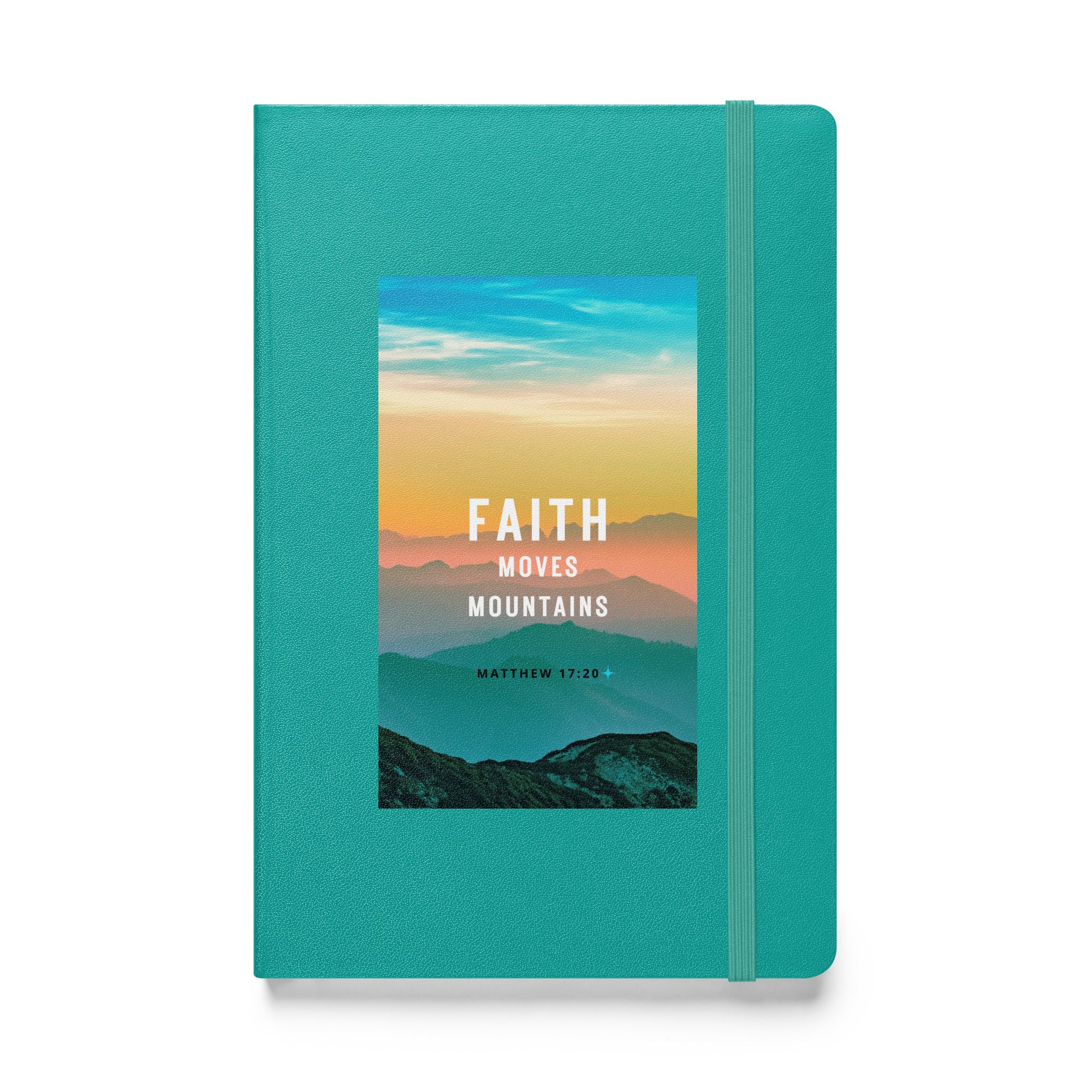 Hardcover bound notebook - Matthew 17:20