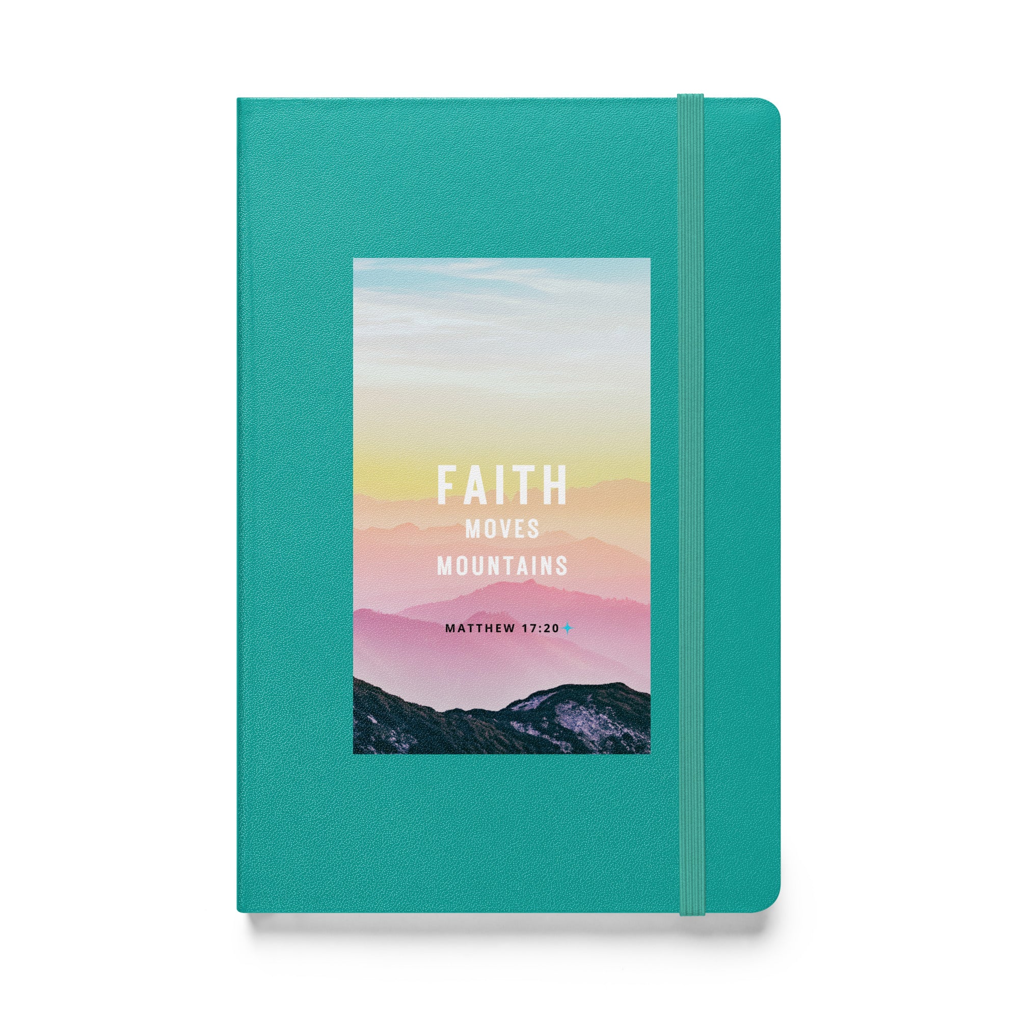 Hardcover bound notebook - Matthew 17:20