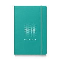 Hardcover bound notebook - Psalm 56:3