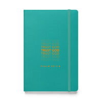 Hardcover bound notebook - Psalm 56:3