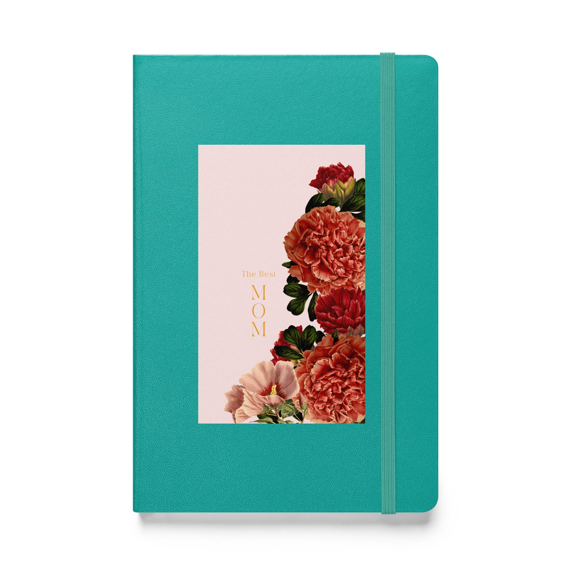 Hardcover bound notebook - I love you Mom