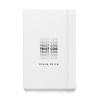 Hardcover bound notebook - Psalm 56:3