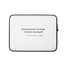 Laptop Sleeve - Philippians 4:13