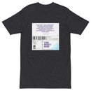 Men premium heavyweight tee - Psalm 91:9-10