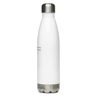 Stainless steel water bottle - Psalm 100:5