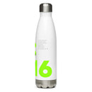 Stainless steel water bottle - John 3:16