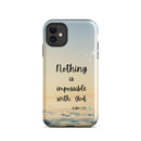 iPhone Case - Luke 1:37