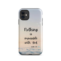 iPhone Case - Luke 1:37