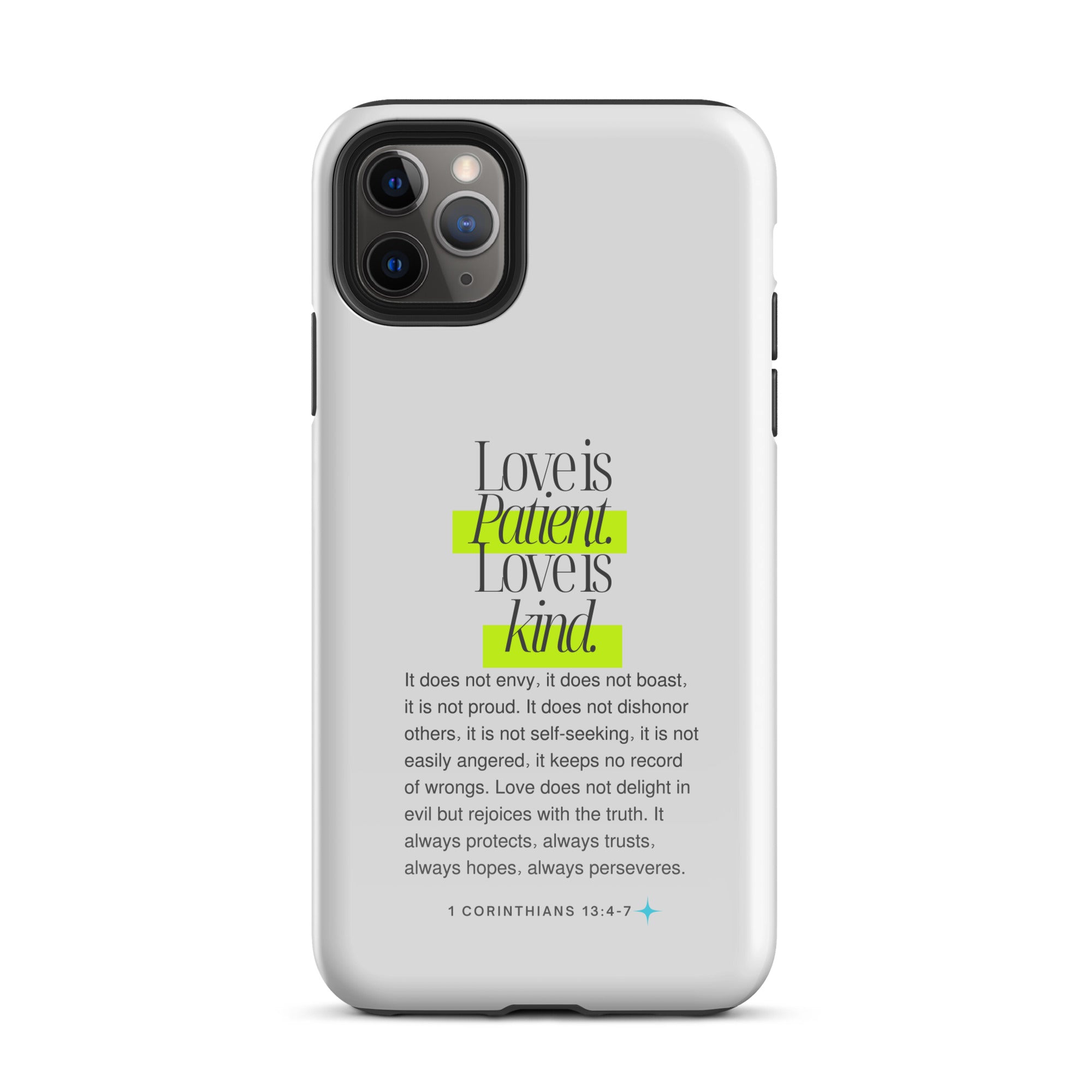 iPhone Case - 1 Corinthians 13:4-7