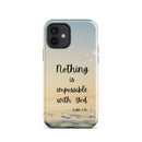 iPhone Case - Luke 1:37