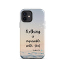 iPhone Case - Luke 1:37