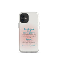 iPhone Case - Deuteronomy 31:6