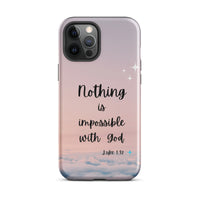 iPhone Case - Luke 1:37