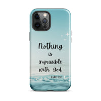 iPhone Case - Luke 1:37