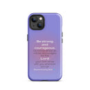 iPhone Case - Deuteronomy 31:6