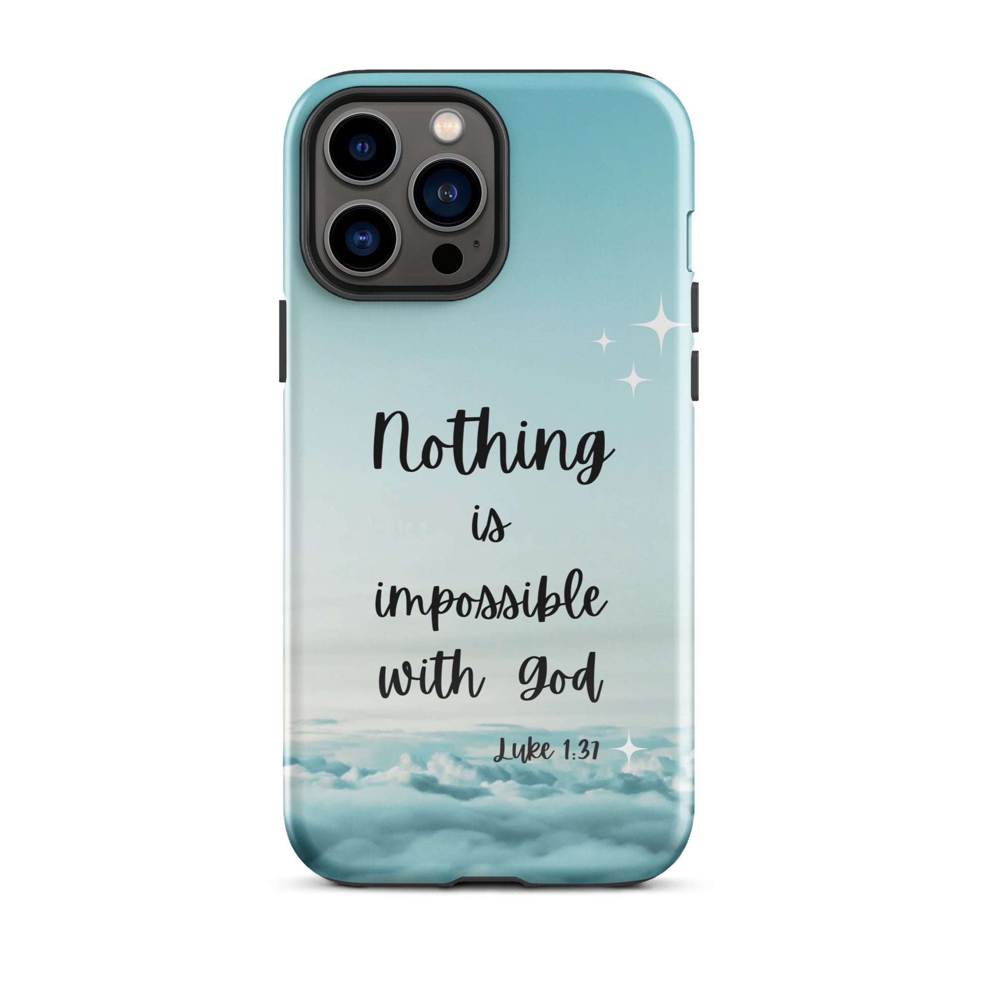 iPhone Case - Luke 1:37