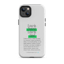 iPhone Case - 1 Corinthians 13:4-7