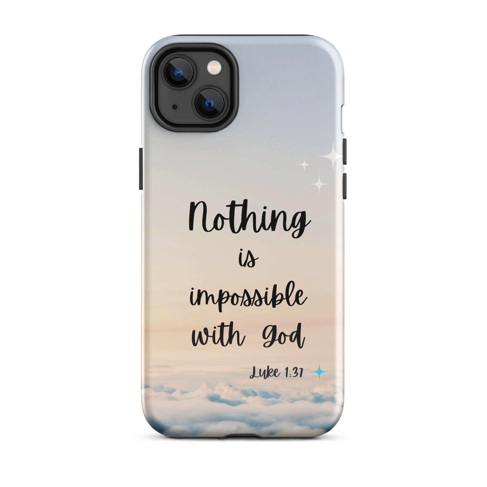 iPhone Case - Luke 1:37