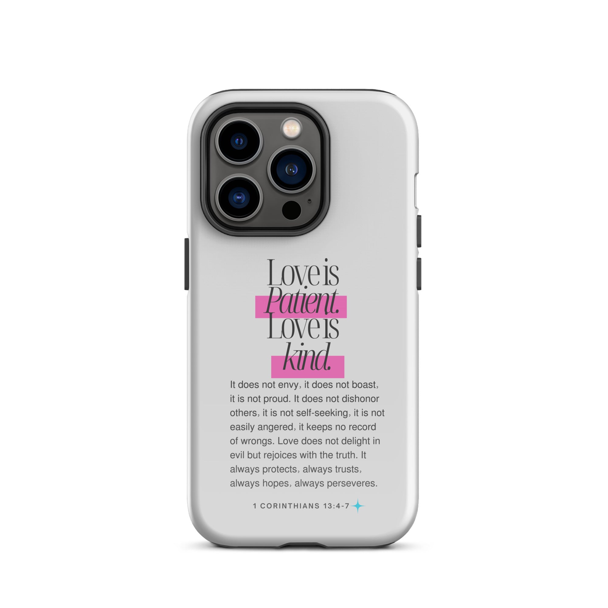 iPhone Case - 1 Corinthians 13:4-7