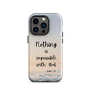 iPhone Case - Luke 1:37