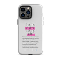 iPhone Case - 1 Corinthians 13:4-7