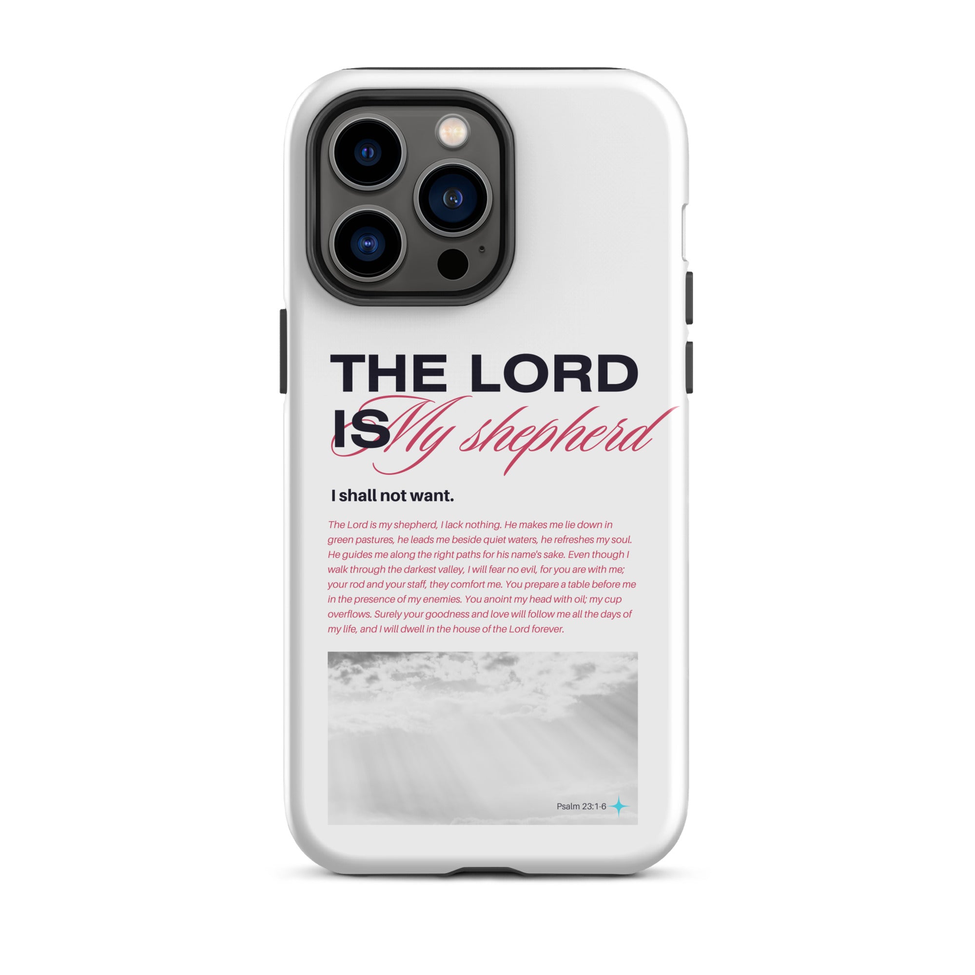 iPhone Case - Psalm 23:1-6