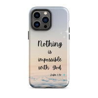 iPhone Case - Luke 1:37