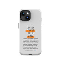 iPhone Case - 1 Corinthians 13:4-7