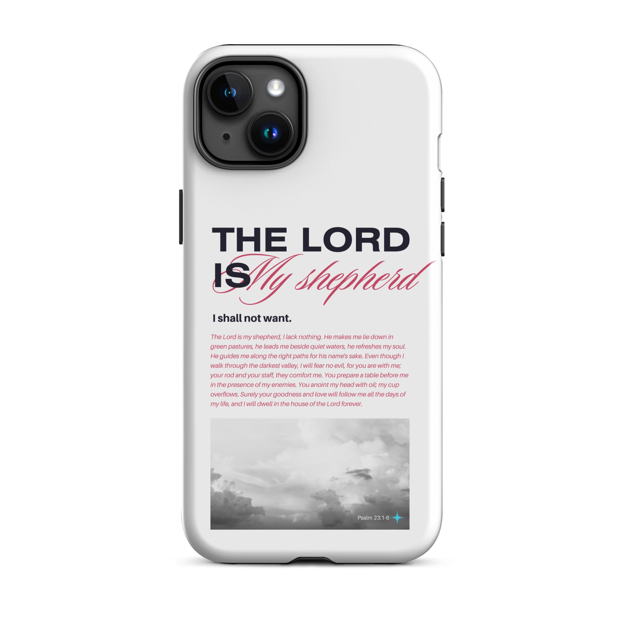 iPhone Case - Psalm 23:1-6