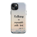 iPhone Case - Luke 1:37