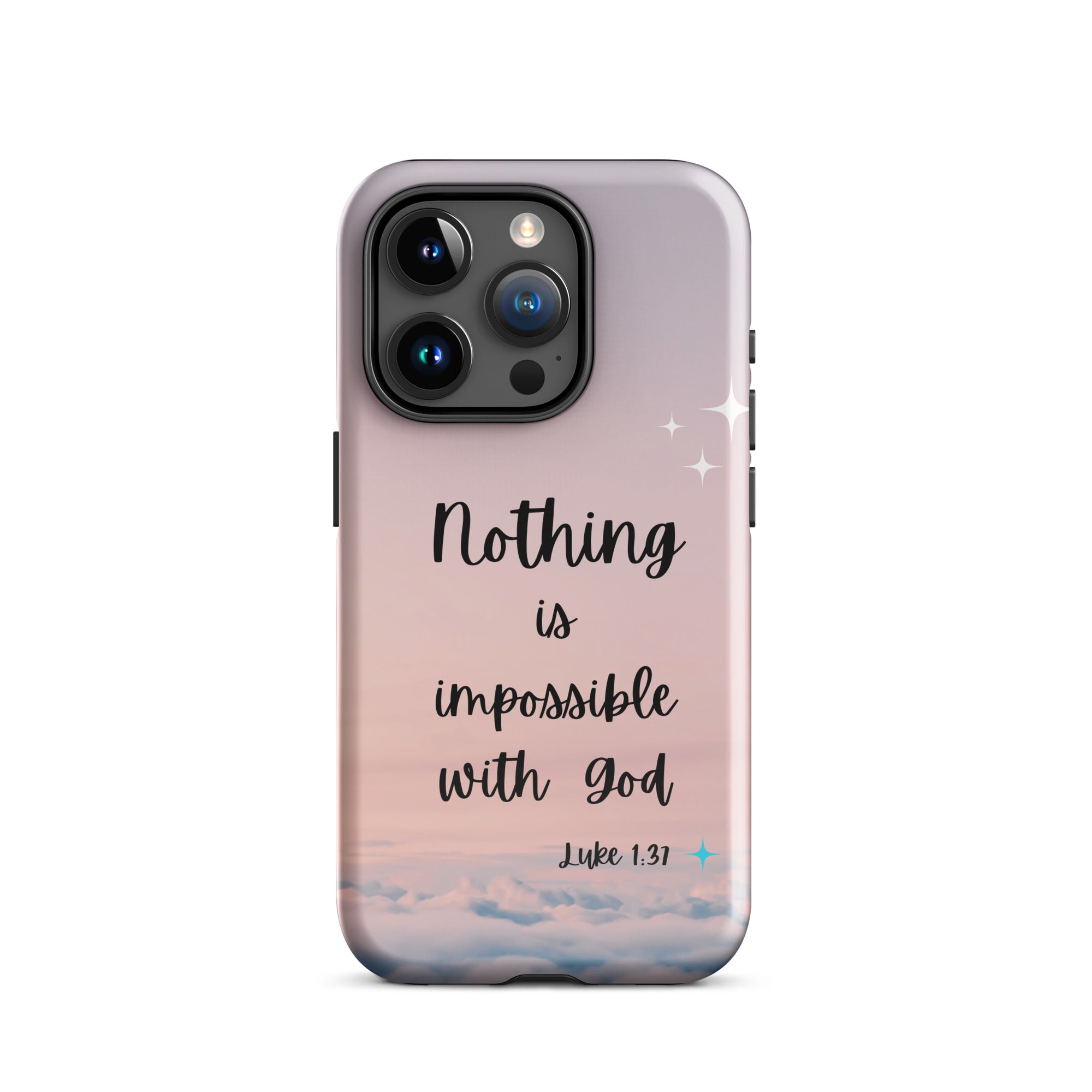 iPhone Case - Luke 1:37