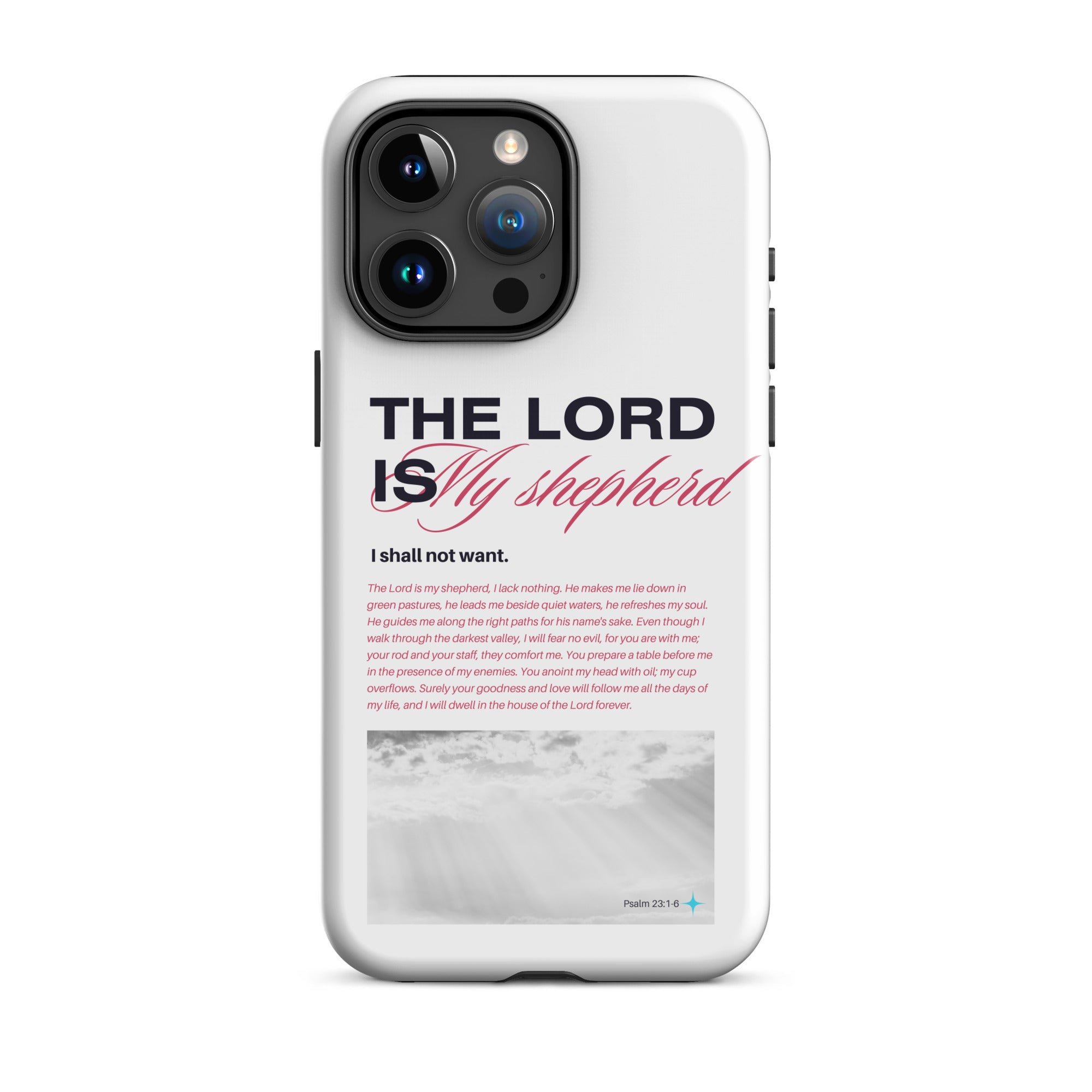 iPhone Case - Psalm 23:1-6