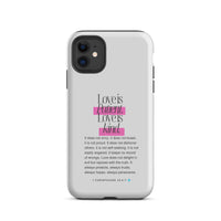 iPhone Case - 1 Corinthians 13:4-7