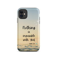 iPhone Case - Luke 1:37