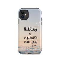 iPhone Case - Luke 1:37