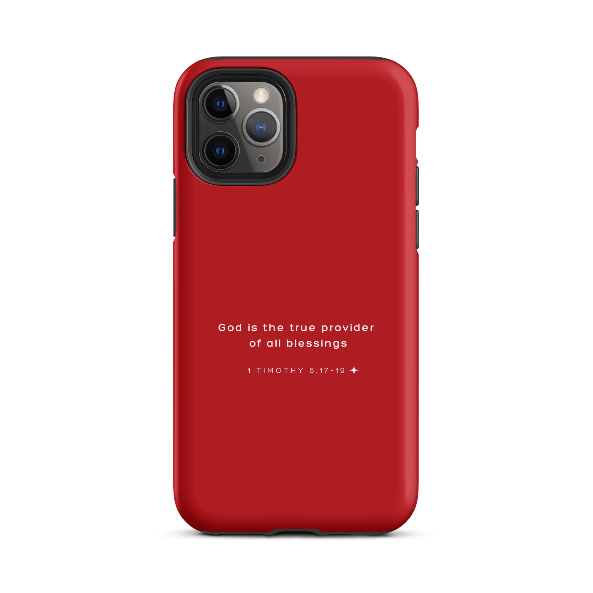 iPhone Case - 1 Timothy 6:17-19