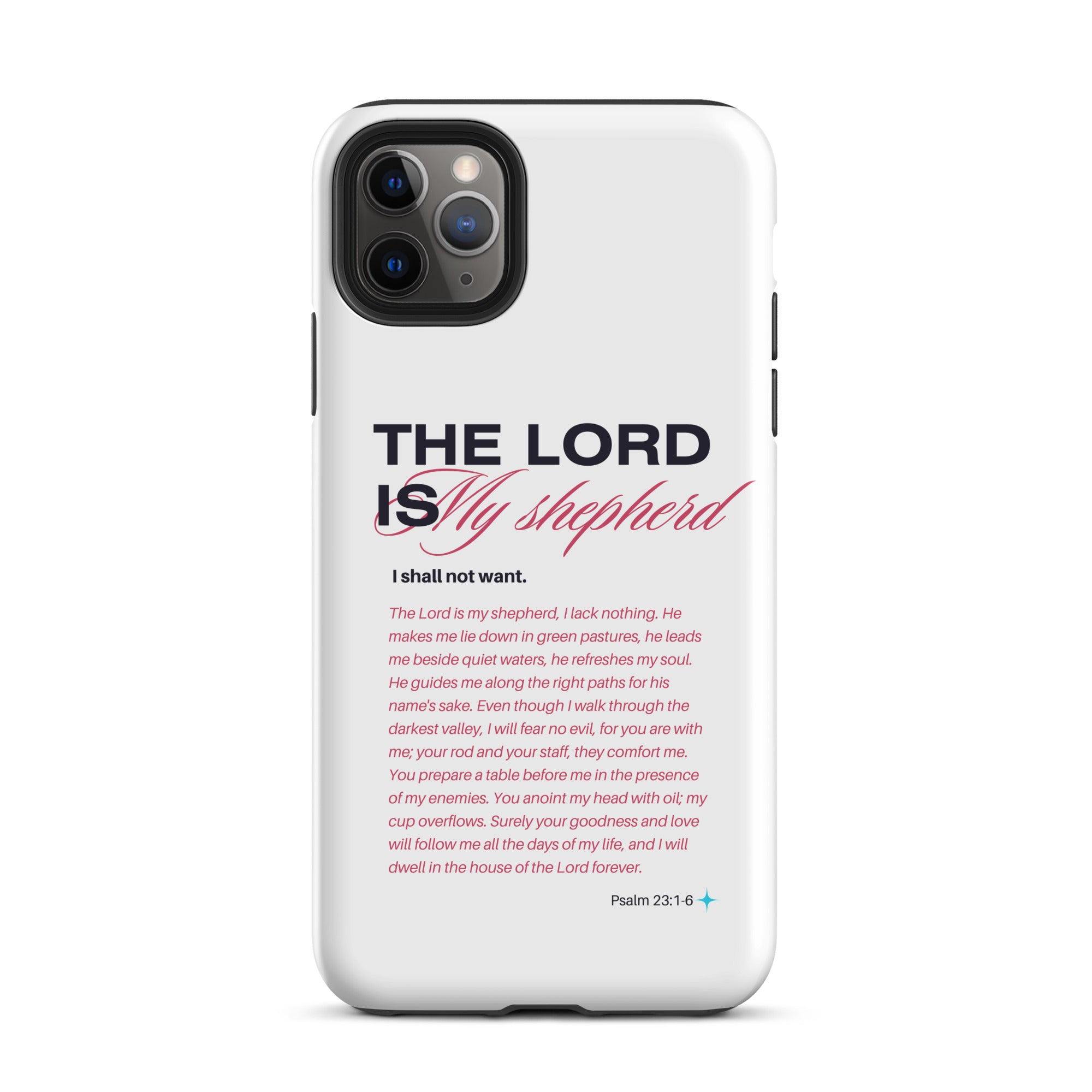 iPhone Case - Psalm 23:1-6