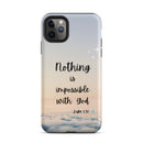 iPhone Case - Luke 1:37