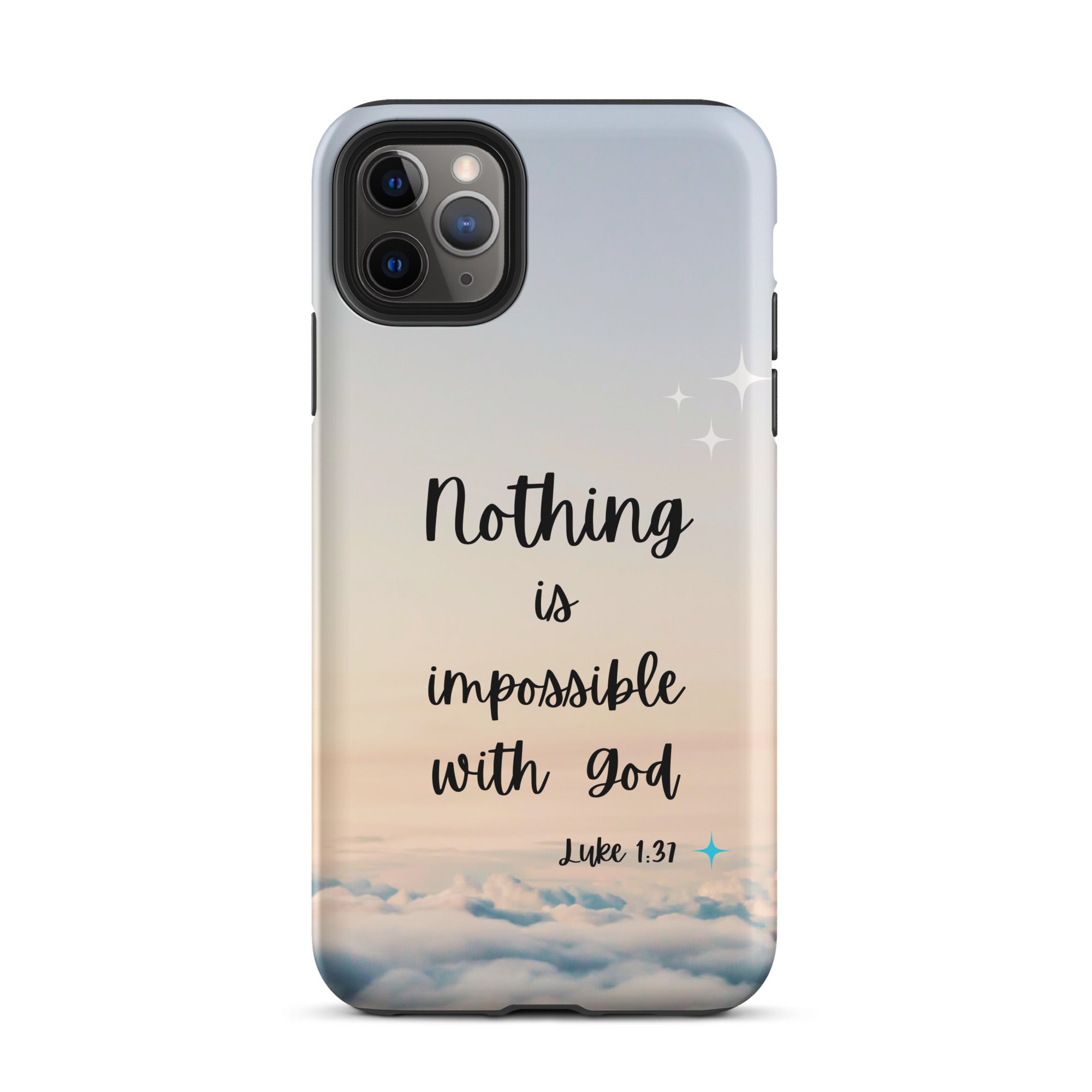 iPhone Case - Luke 1:37