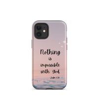 iPhone Case - Luke 1:37