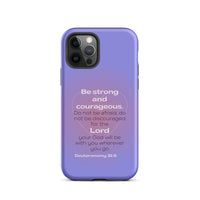 iPhone Case - Deuteronomy 31:6