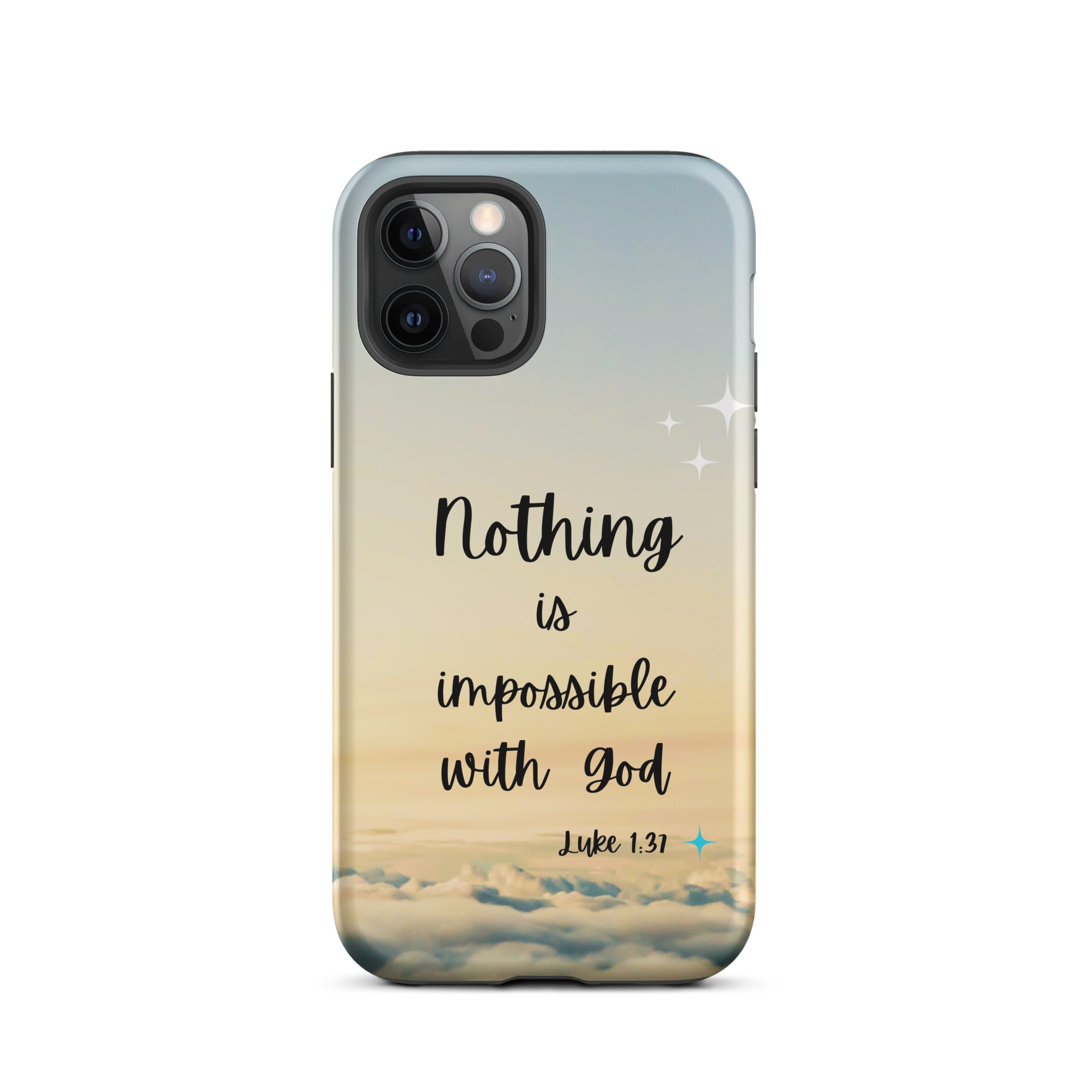 iPhone Case - Luke 1:37