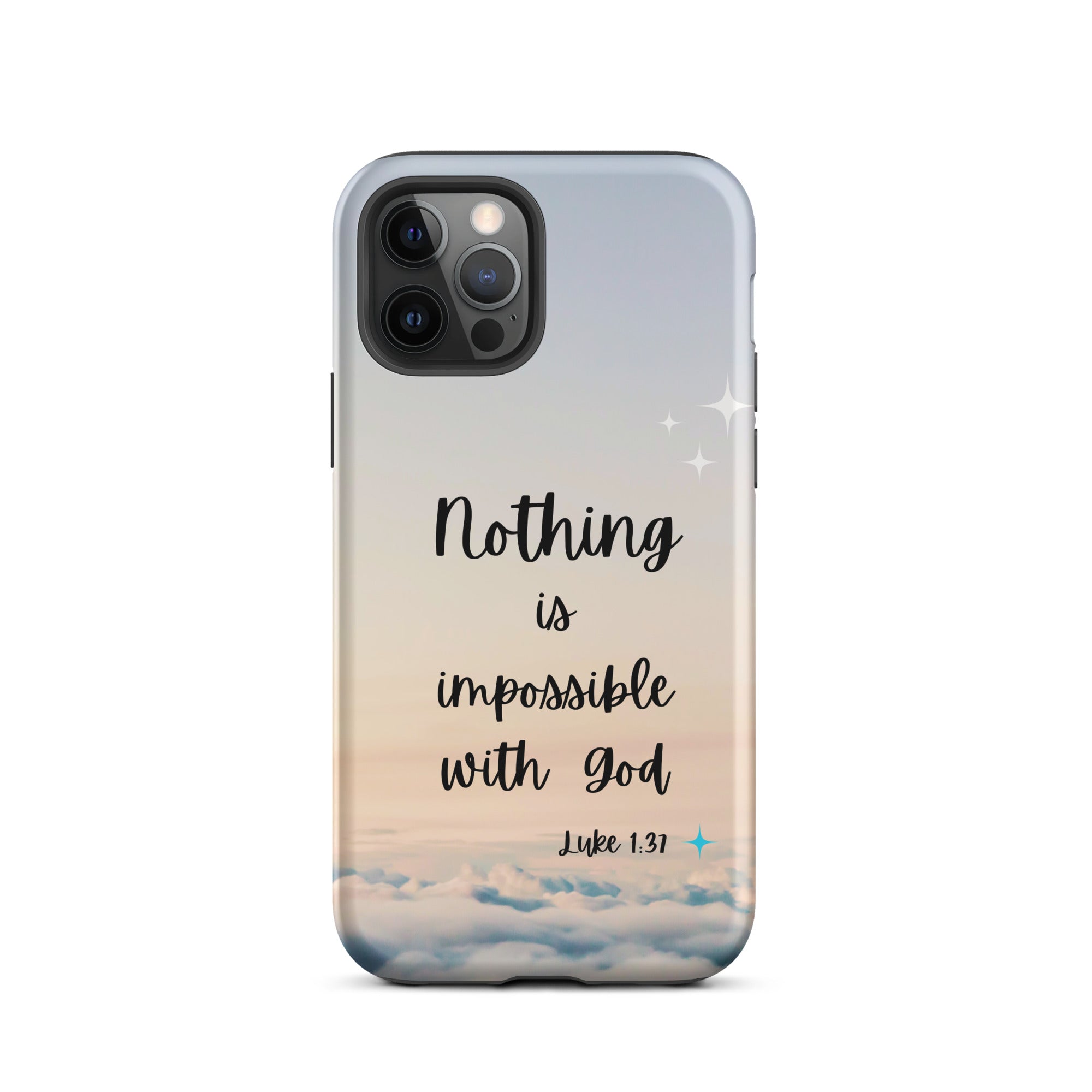 iPhone Case - Luke 1:37