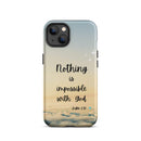 iPhone Case - Luke 1:37