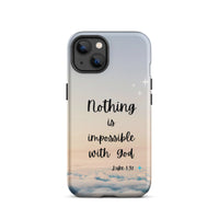 iPhone Case - Luke 1:37