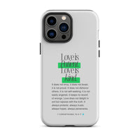 iPhone Case - 1 Corinthians 13:4-7