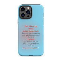 iPhone Case - Deuteronomy 31:6