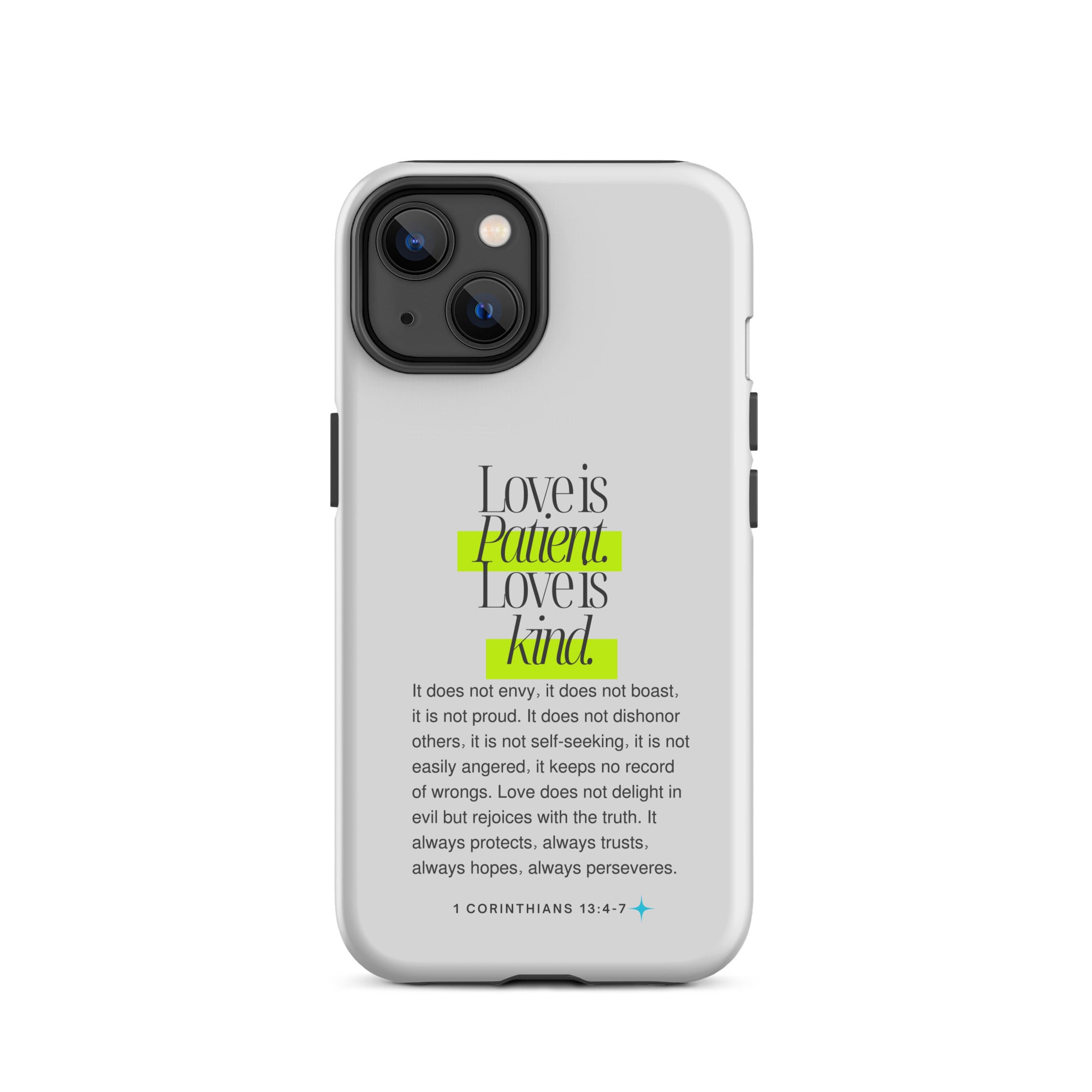 iPhone Case - 1 Corinthians 13:4-7